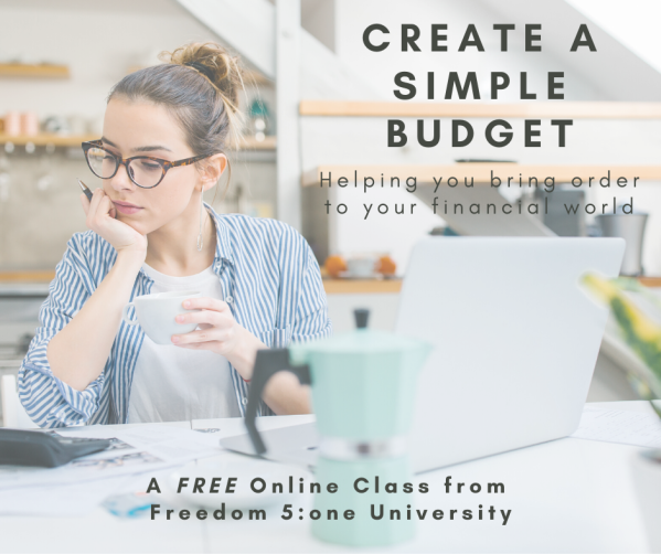 create a simple budget- F51U- fb